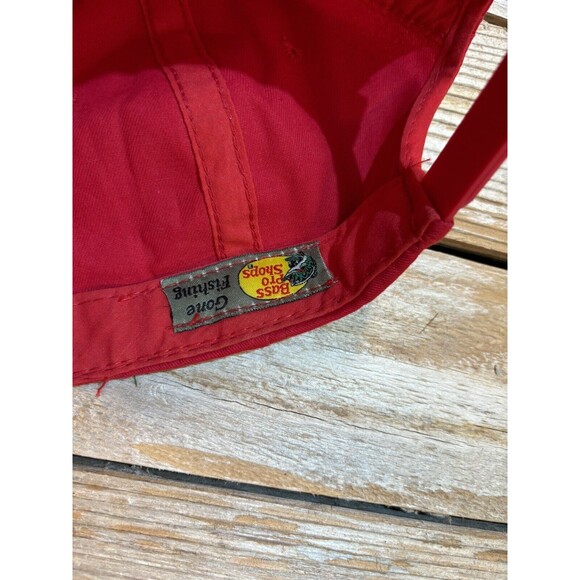 Bass Pro Shops Club Launch 2018 Red Baseball Hat Cap Snapback Fishing - Picture 6 of 7